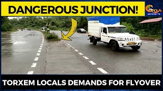 Dangerous junction! Torxem locals demands for flyover