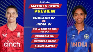England Women v India Women | ODI Series | Match 1st | Match Preview | Stats Preview