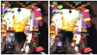 दर्शन करे मंदिर में हनुमानजी के पलक झपकाने का वीडियो वायरल लगी भक्तों की भीड़ #shorts #hanuman #news