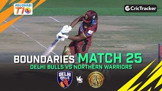 Northern Warriors vs Delhi Bulls | Boundaries | Match 25 | Abu Dhabi T10 League Season 4