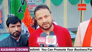 BJP unit Anantnag organised a blood donation camp on the birth anniversary of Narendra Modi