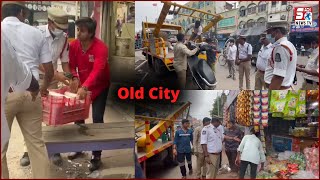 Uppar Ke Order Ka Power | Police Aayee Action Mein | Old City Mir Chowk | Hyderabad |@Sach News