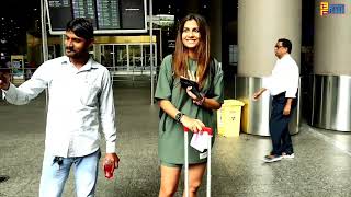 Shreya Dhanwanthary Spotted At Airport