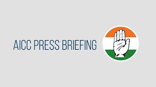 Watch: Congress Party Briefing by Prof. Gourav Vallabh at AICC HQ.