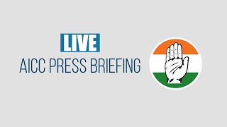 LIVE: Congress Party Briefing by Shri Rajeev Shukla and Shri Kuldeep Singh Rathore at AICC HQ.
