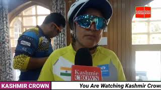 300km Kashmir Cyclothon welcomed by Jk Tourism Department,DYSS,MC Doru Verinag & other