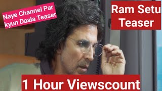 Ram Setu Teaser Views Count In 1 Hour