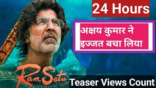 Ram Setu Teaser Views Count In 24 Hours Featuring Superstar Akshay Kumar