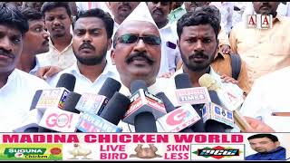 Karnataka Backward Castes Federation Gulbarga Protest at Dc Office