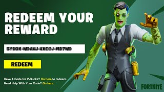 REDEEM THE FREE SKIN CODES in Fortnite! (New Free Code) Chapter 3