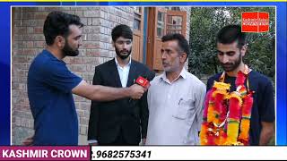 Hope Classes felicitates JEE Advance-2022 Topper Zubair Bashir at his Home in Archandhama Pattan