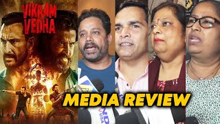 Vikram Vedha Media Review | Hrithik Roshan, Saif Ali Khan