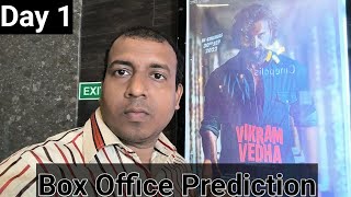 Vikram Vedha Box Office Prediction Day 1