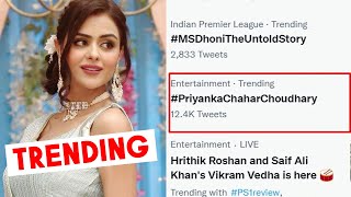 Udaariyaan Fame Priyanka Choudhary Trending On Twitter, Most Popular Actress