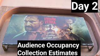 Vikram Vedha Audience Occupancy Collection Estimates Day 2