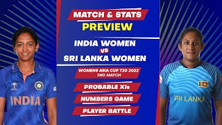 Women's Asia Cup T20 2022: IND-W vs SL-W | 2nd Match | Match Prediction, Stats, Playing XI
