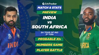 India v South Africa | T20I Series | 2nd T20I | Match Preview | Stats Preview