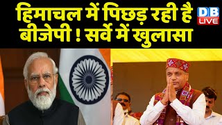 Himachal में पिछड़ रही है BJP ! सर्वे में खुलासा | Himachal में BJP बदल सकती है CM फेस | #dblive
