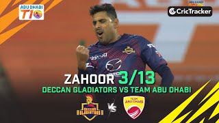 Deccan Gladiators vs Team Abu Dhabi | Zahoor 3/13 | Match 6 | Abu Dhabi T10 League Season 4