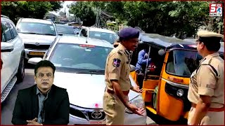 Commissioner C.V Anand Nikal Chuke Hai Roads Par | Traffic Police Special Drive | Hyderabad |