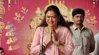 అమ్మవారి సన్నిధిలో సినీ నటి హేమ | Actre Hema Visit Durga Temple | s media