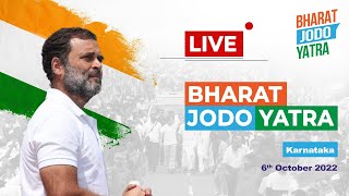 LIVE: Bharat Jodo Yatra gets major boost as Smt Sonia Gandhi joins all the Padyatris today.