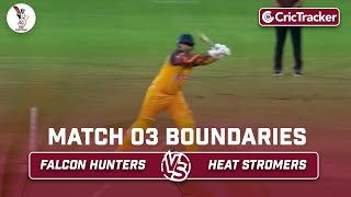 Falcon Hunters vs Heat Stormers | Boundaries | Match 3 | Qatar T10 League