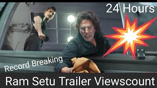 Ram Setu Trailer Viewscount In 24 Hours, Akshay Kumar Ke Trailer Ne Banaya Naya Record