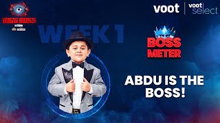 Bigg Boss 16 | Sabko Piche Chodkar Abdu Bana BOSS OF THE WEEK