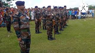 Army ৰ জোৱানক শেষ বিদায়