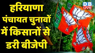 BJP का चुनाव चिन्ह कमल पर चुनाव लड़ने को तैयार नहीं BJP नेता | panchayat election | #dblive