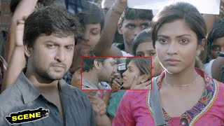 Middle Class Huduga Kannada Scenes | Media Supports Nani Which Saves Him To Be Out Of Bars
