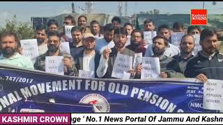 National Movement for Old Pension Scheme (NMOPS JK unit) an Amalgam of various Employees Union hold
