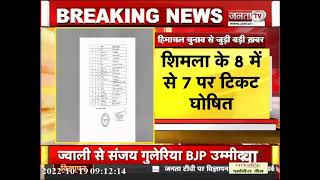 Himachal Congress ने जारी की 46 उम्मीदवारों की लिस्ट, 7 पूर्व मंत्री समेत 19 विधायकों को मिला टिकट