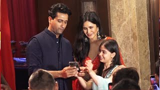 Bollywood Ki Favorite Jodi Katrina Aur Vicky Dikhe Ramesh Taurani Ke Diwali Party Par