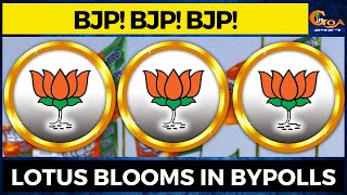BJP! BJP! BJP! Lotus blooms in bypolls
