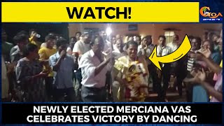 #Watch! Newly elected Merciana Vas celebrates victory by dancing