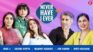 Kirti, Sayani, Maanvi, Bani, Jim reveal FLIRTY texts in Never Have I Ever | Four More Shots Please 3