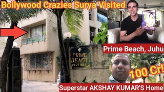 Superstar Akshay Kumar Prime Beach Home Visit In Juhu, Mumbai By Bollywood Crazies Surya