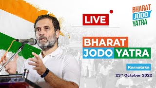 LIVE: Committed to bringing the nation together, #BharatJodoYatra resumes from Yermarus, Raichur.