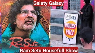 Ram Setu Housefull Show At Gaiety Galaxy Theatre In Mumbai