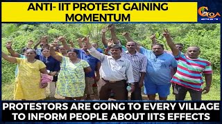 Anti- IIT protest gaining momentum.