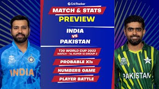 India vs Pakistan - T20 World Cup 2022: Match 16- Super 12, Group 2