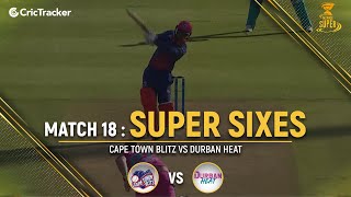 Durban Heat vs Cape Town Blitz | Super Sixes | Match 18 | Mzansi Super League