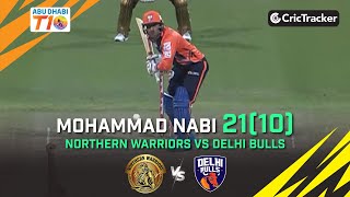 Delhi Bulls vs Northern Warriors | Mohammad Nabi 21(10) | Final | Abu Dhabi T10 League Season 4