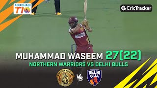 Delhi Bulls vs Northern Warriors | M Waseem 27(22) | Final | Abu Dhabi T10 League Season 4