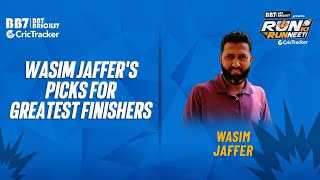 Wasim Jaffer picks his Greatest Finishers