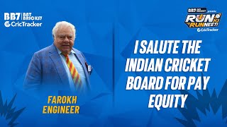 Farokh Engineer on BCCI's decision of pay equity