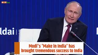 The future belongs to India: Russian President Vladimir Putin
