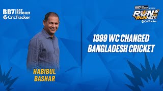 Habibul Bashar on the impact of 1999 WC on Bangladesh Cricket